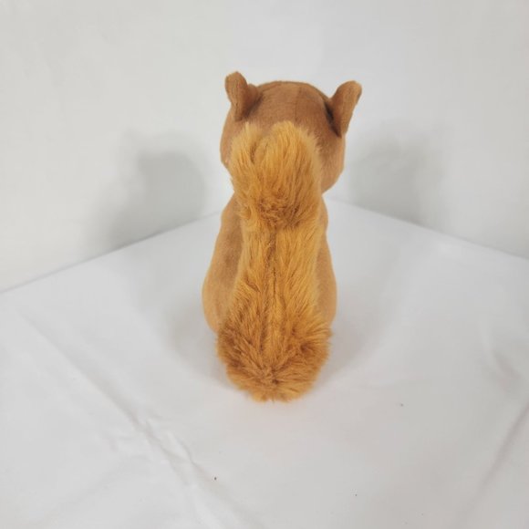 Ty Beanie Babies Squire BROWN SQUIRREL 2021 SMALL Plush Animal Toy - Picture 4 of 8